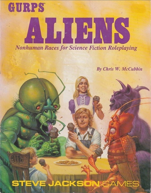 GURPS 3rd - Aliens (B Grade) (Used) (Eng)